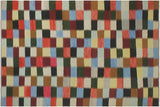 Chic Turkish Kilim Simpson Hand-Woven Wool Rug - 7'11'' x 11'4''