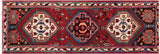 handmade Traditional Tabriz Red Beige Hand Knotted RUNNER 100% Wool Pile area rug 3x9