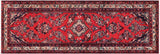 handmade Traditional Kashan Red Beige Hand Knotted RUNNER 100% Wool Pile area rug 3x9