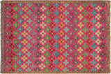 Boho Chic Balochi Brayden Hand Knotted Wool Rug - 3'4'' x 4'10''