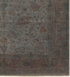 A01537, 9 0"x11 6",Over Dyed                     ,9x12,Grey,CHARCOAL,Hand-knotted                  ,Pakistan   ,100% Wool  ,Rectangle  ,652671136368