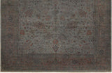 A01537, 9 0"x11 6",Over Dyed                     ,9x12,Grey,CHARCOAL,Hand-knotted                  ,Pakistan   ,100% Wool  ,Rectangle  ,652671136368