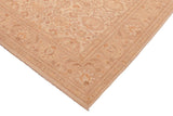 handmade Transitional Kafkaz Chobi Ziegler Beige Tan Hand Knotted RECTANGLE 100% WOOL area rug 6 x 9