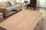 handmade Transitional Kafkaz Chobi Ziegler Beige Brown Hand Knotted RECTANGLE 100% WOOL area rug 6 x 9