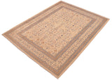 handmade Transitional Kafkaz Chobi Ziegler Tan Blue Hand Knotted RECTANGLE 100% WOOL area rug 6 x 9