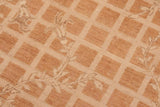 handmade Transitional Kafkaz Chobi Ziegler Rust Tan Hand Knotted RECTANGLE 100% WOOL area rug 6 x 9