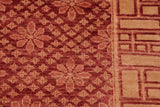 handmade Transitional Kafkaz Chobi Ziegler Red Tan Hand Knotted RECTANGLE 100% WOOL area rug 6 x 8