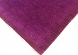 A04525, 911"x13 4",Over Dyed                     ,10x14,Purple,PURPLE,Hand-knotted                  ,Pakistan   ,100% Wool  ,Rectangle  ,652671164439