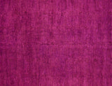 A04525, 911"x13 4",Over Dyed                     ,10x14,Purple,PURPLE,Hand-knotted                  ,Pakistan   ,100% Wool  ,Rectangle  ,652671164439