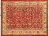 Pak Persian Ranee Red/Beige Wool Rug - 6'1'' x 9'2''