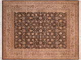 Pak Persian Rutha Brown/Gray Wool Rug - 8'1'' x 10'6''