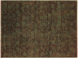 A08136, 510"x 7 3",Over Dyed  ,6x7,Green,GREEN,Hand-knotted                  ,Pakistan   ,100% Wool  ,Rectangle  ,652671171420