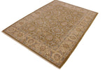 A09092 5 9"x 710"Transitional                  6x8GoldIVORYHand-knotted                  Pakistan   100% Wool  Rectangle  652671174261