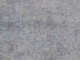 handmade Transitional Vintage Gray Beige Machine Made RECTANGLE POLYESTER area rug 9x12