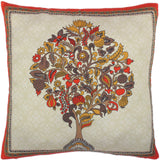 Chelsie Rustic Tree Silk Pillow