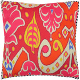 Devora Modern Ikat Silk Pillow