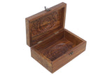 handmade Traditional Jewelrybox Brown Brown Hand-made RECTANGLE WOOD Jewelry Box