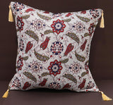 Amelia Mangolia Chenille Turkish Decorative Pillow